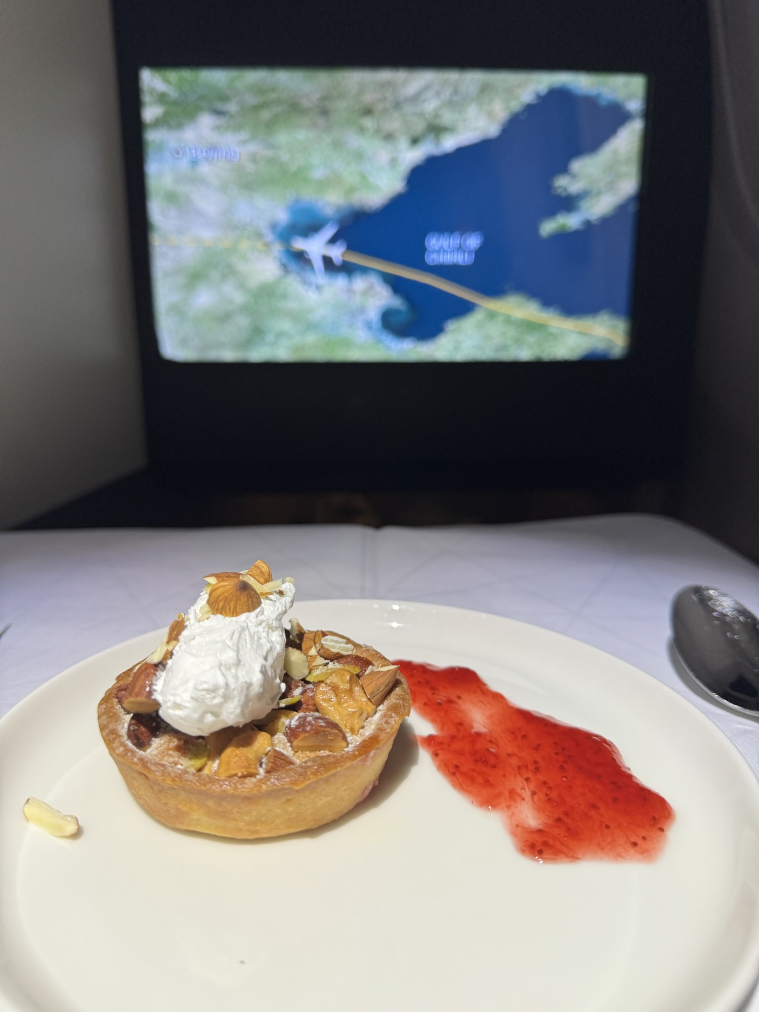 エティハド航空 ビジネスクラス デザート