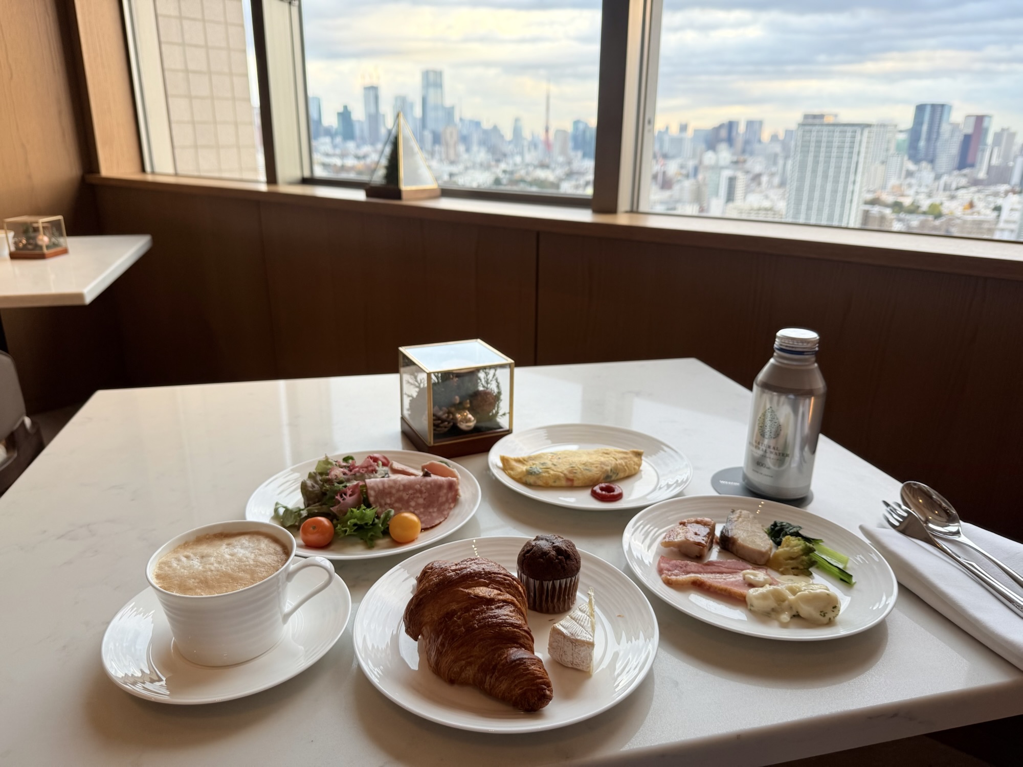 ウェスティンクラブでの朝食