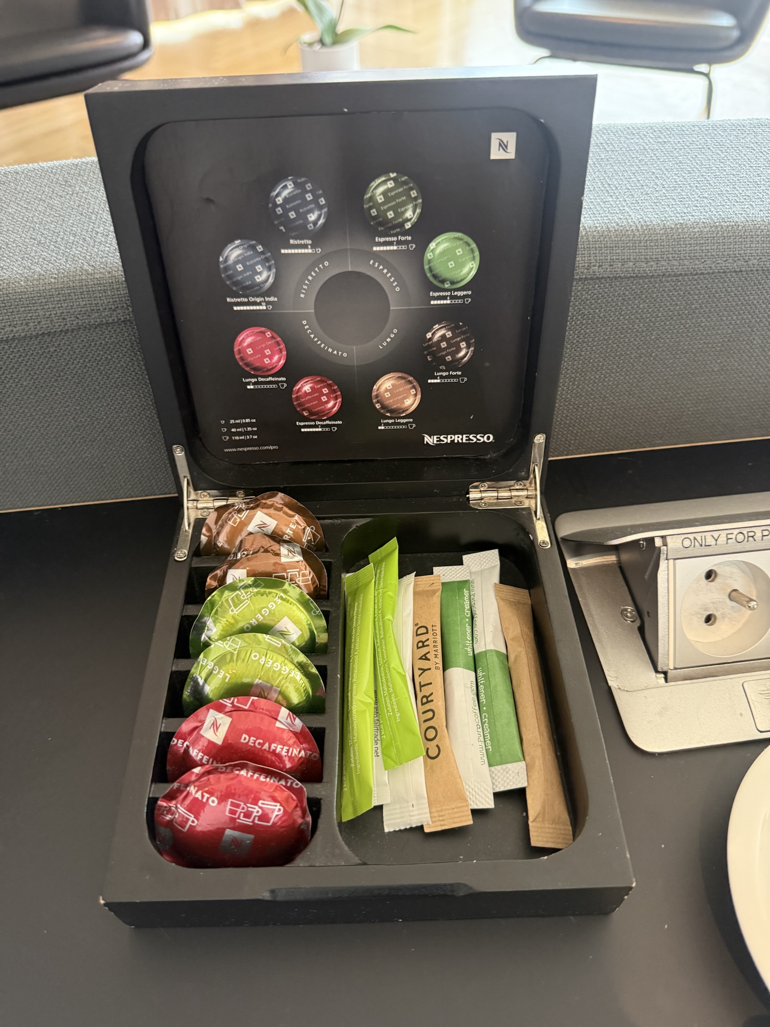 ネスプレッソのカプセルボックス