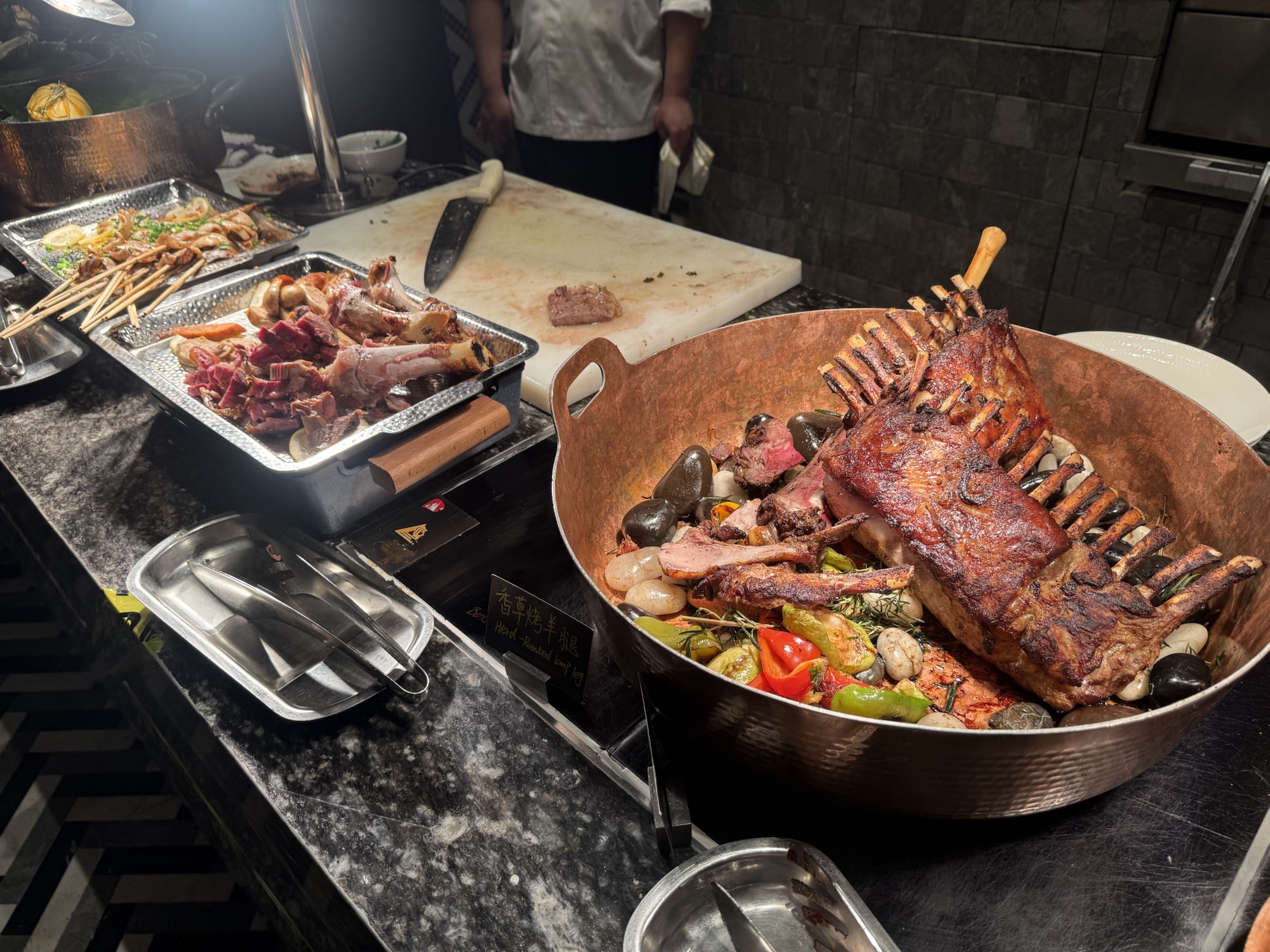 ラム肉ロースト