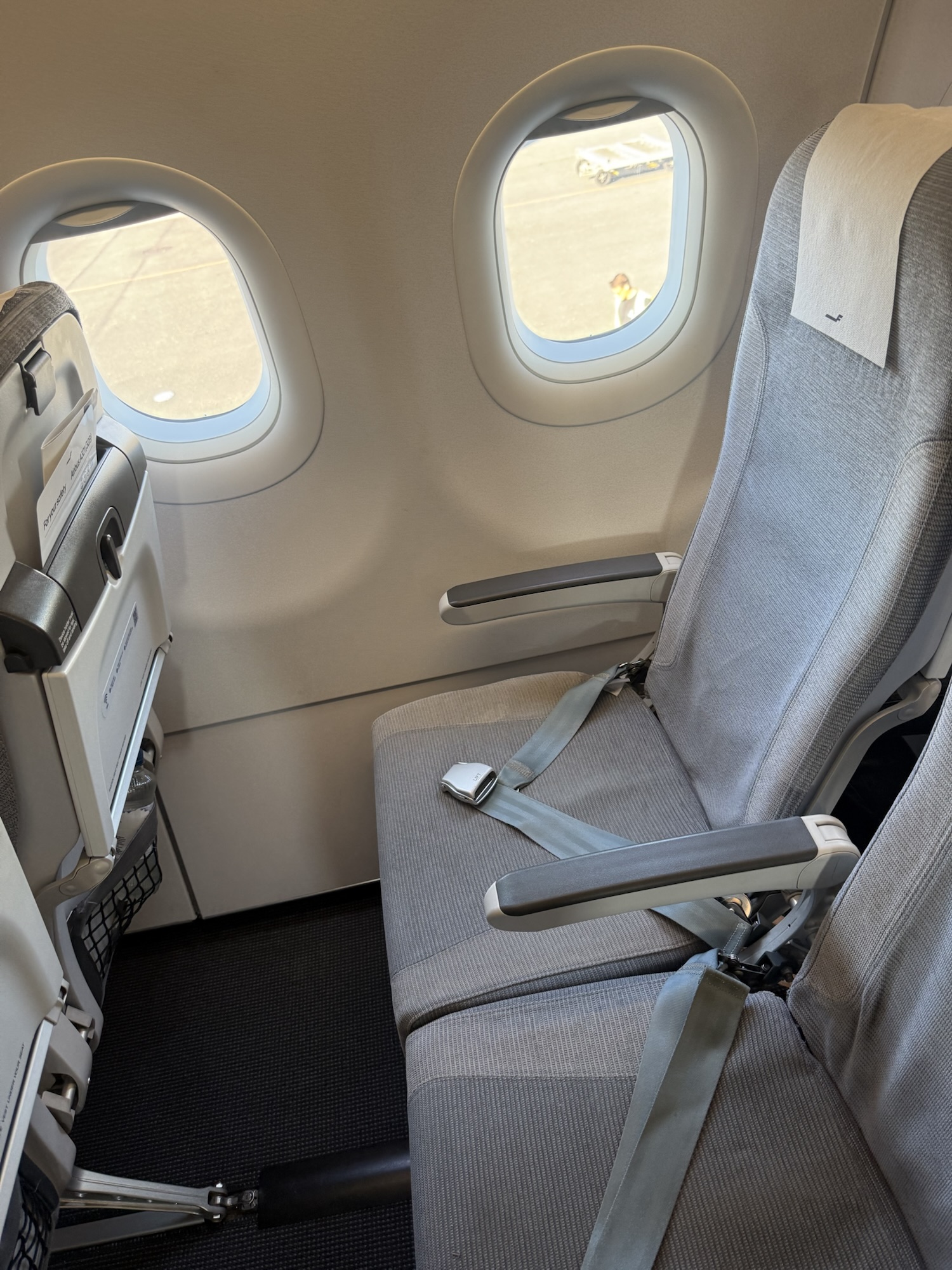 3列シートの様子