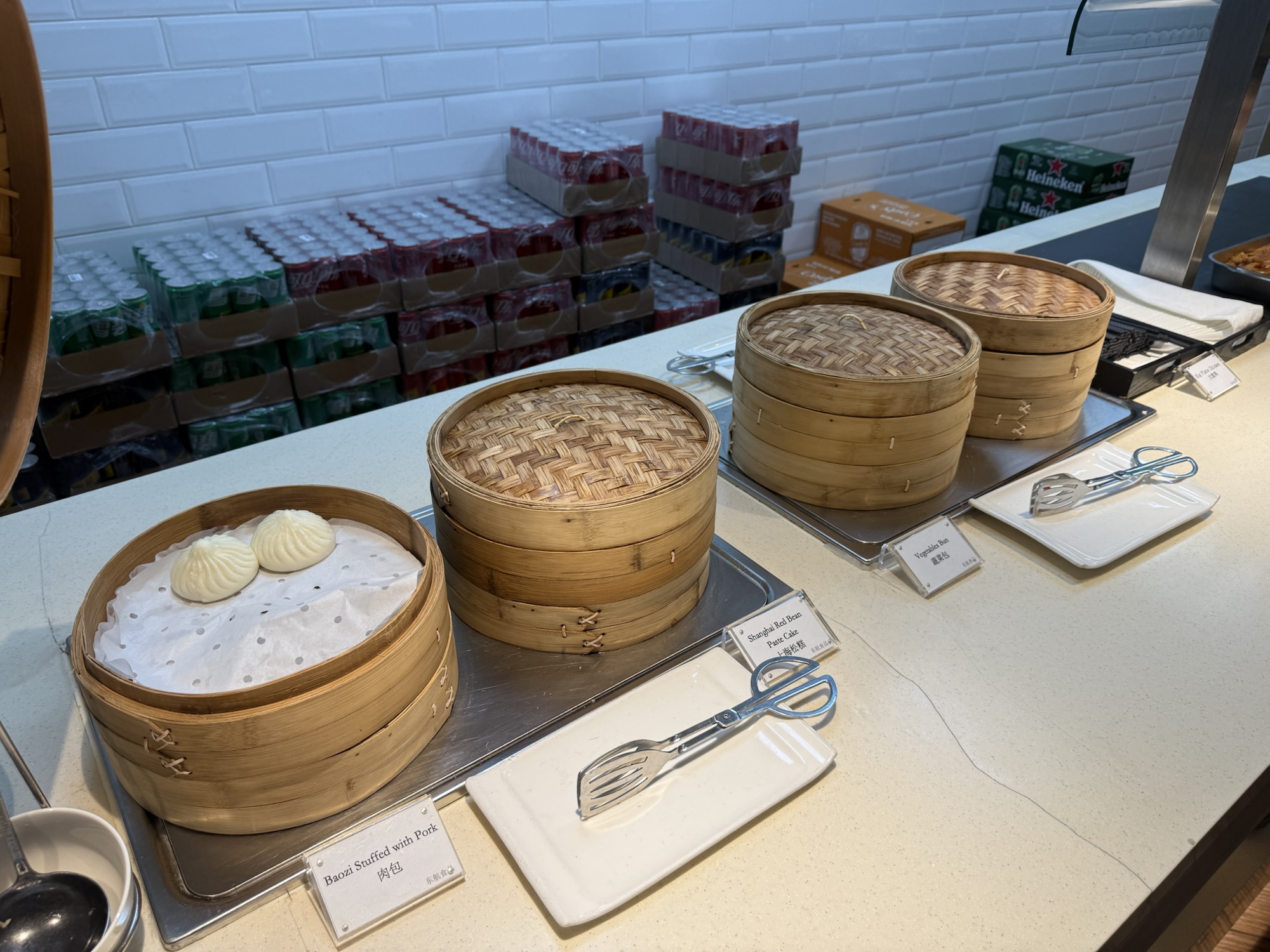 蒸篭に入った点心