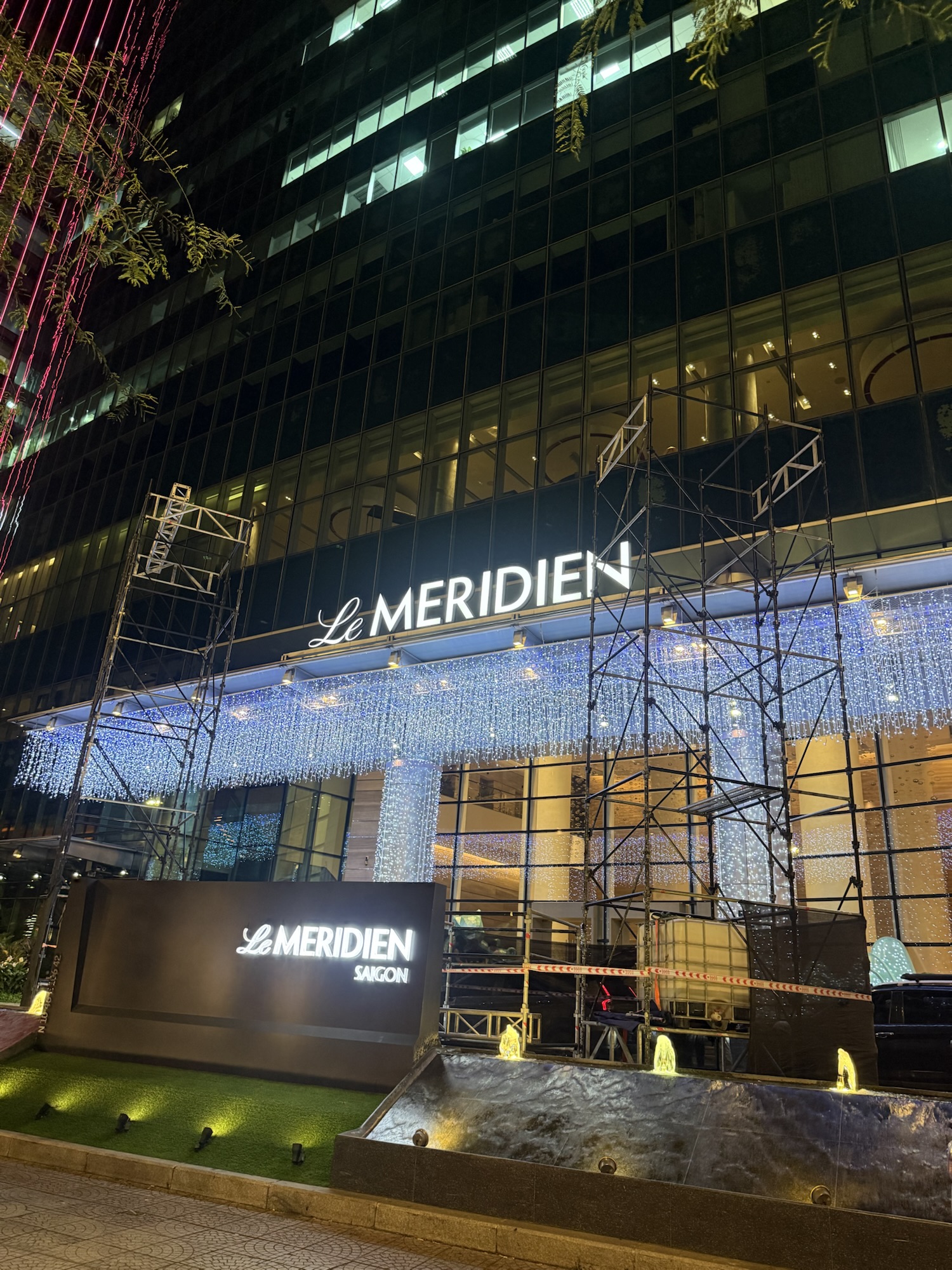 クリスマスのイルミネーション