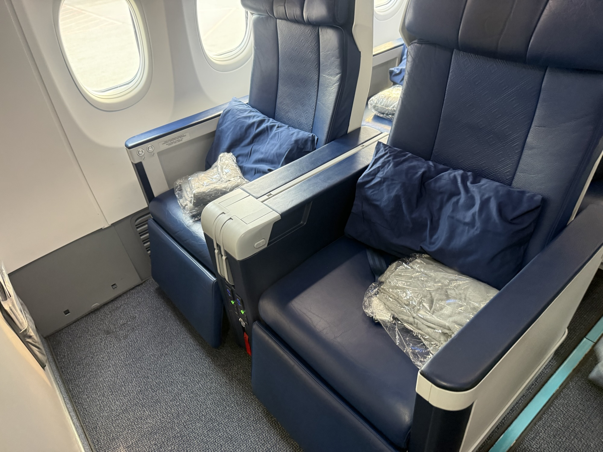マレーシア航空Boeing 737-800のビジネスクラスシート