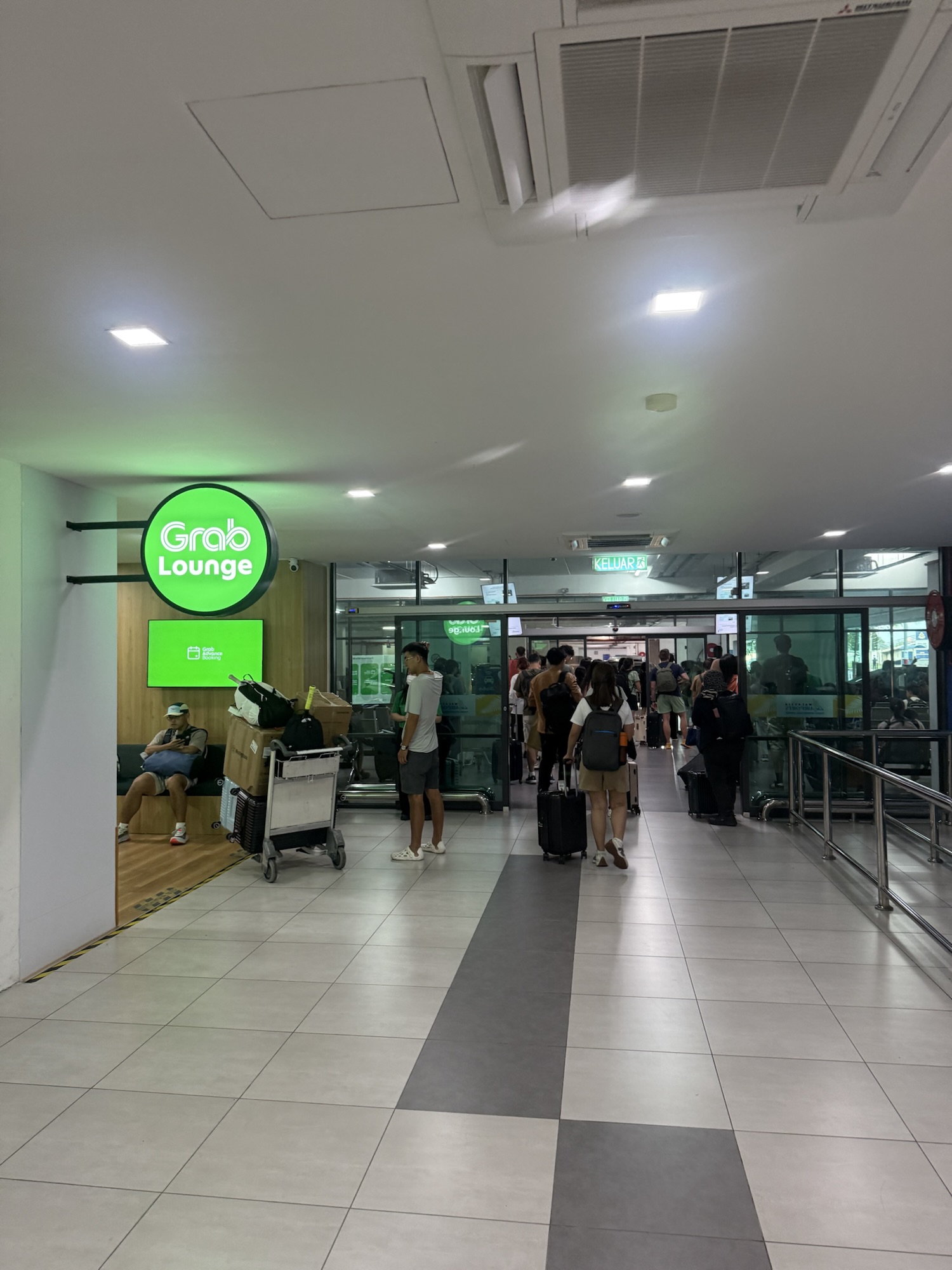 ペナン国際空港のGrab Lounge