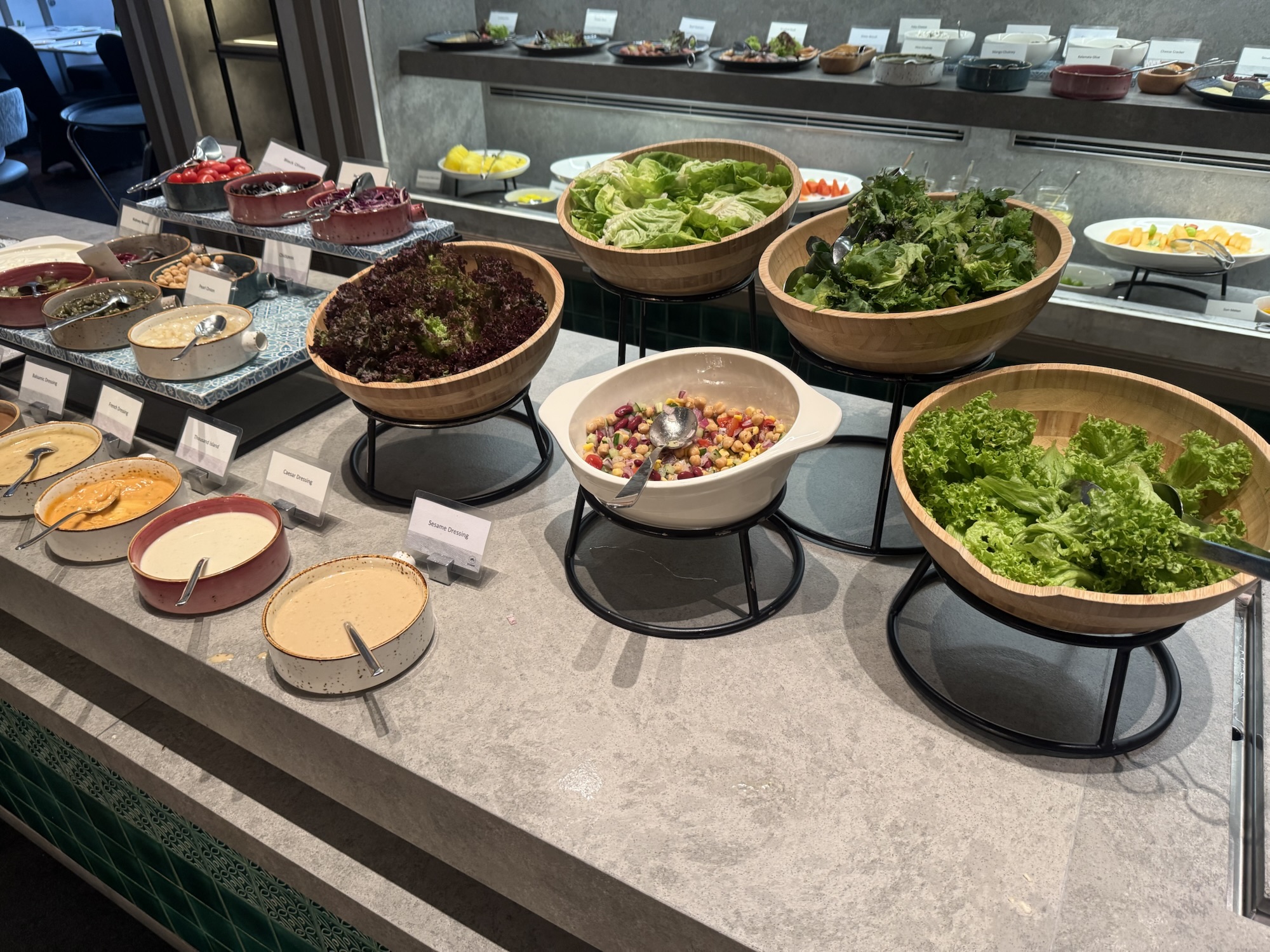 Sago Restaurantのサラダコーナー