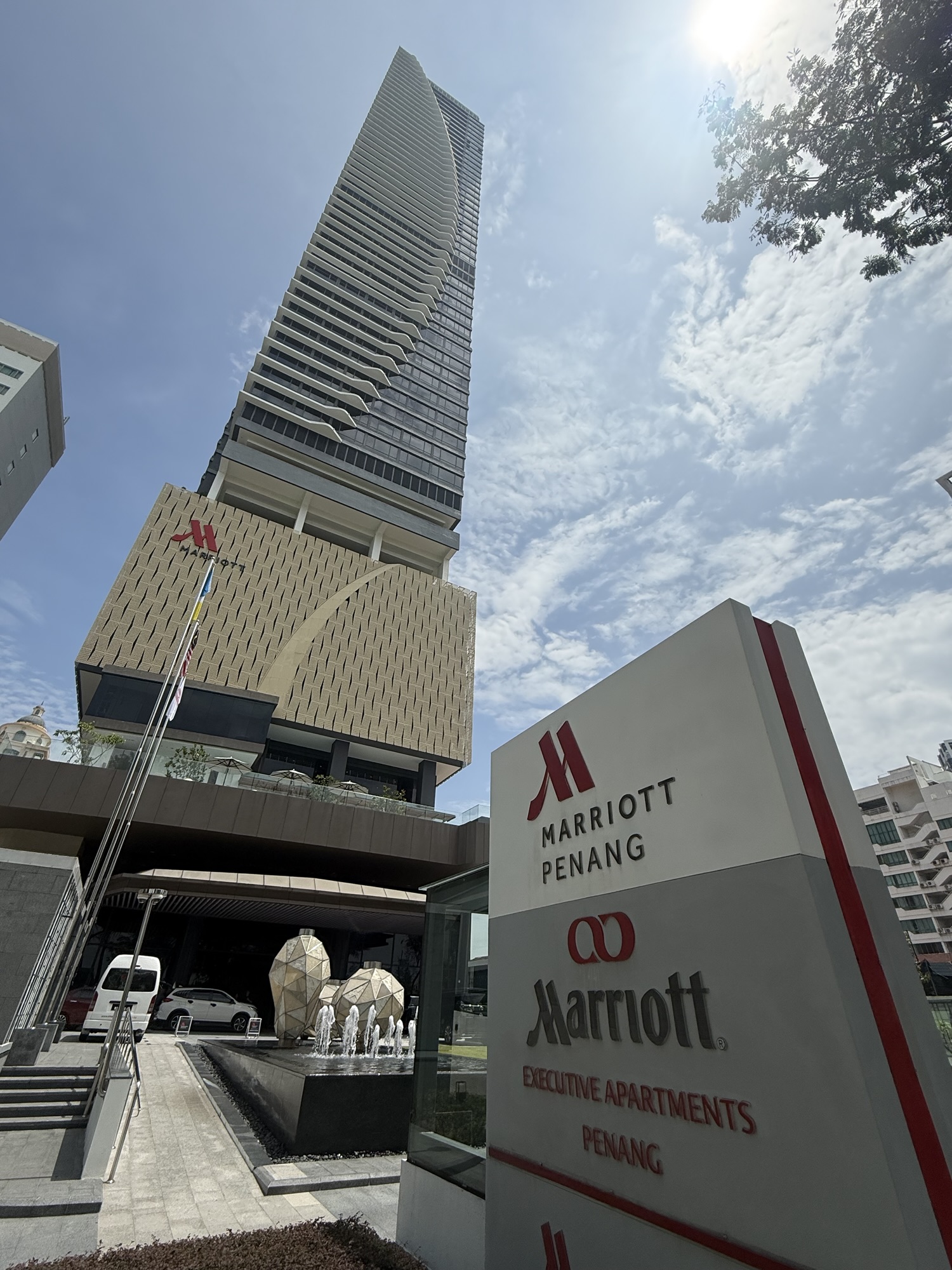 Penang Marriott Hotelの外観